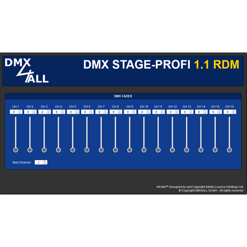 DMX STAGE-PROFI 1.1 RDM (XLR5)