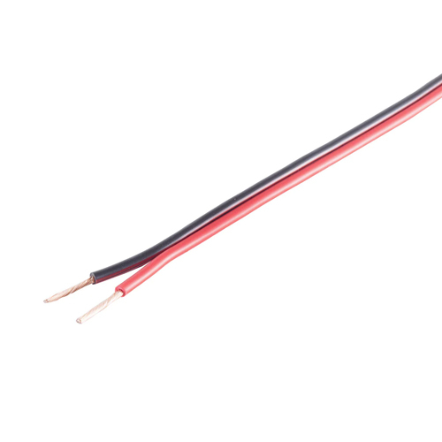 Cable 2x 2.5mm², red/black (per meter)